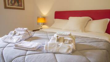 Habitación clásica, 1 cama de matrimonio, baño compartido, vistas al jardín (Quiete) | Minibar, decoración individual, mobiliario individual y escritorio