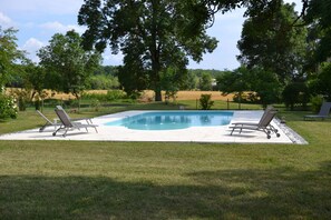 Pool - Lovely Périgord house in the heart of southern Bergerac Bastides (Plaisance)