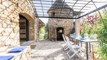 Opções para refeição ao ar livre