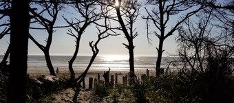 Cozy Family Cabin-Secluded beach access, non-smoking home awaits you