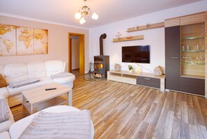 TV, fireplace - Large apartment Lolacher Obergünzburg (Obergünzburg)