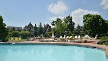 Indoor pool, outdoor pool
