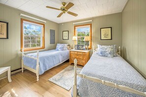 2 makuuhuonetta, ilmainen Wi-Fi, vuodevaatteet