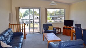 Televisión y reproductor de DVD 