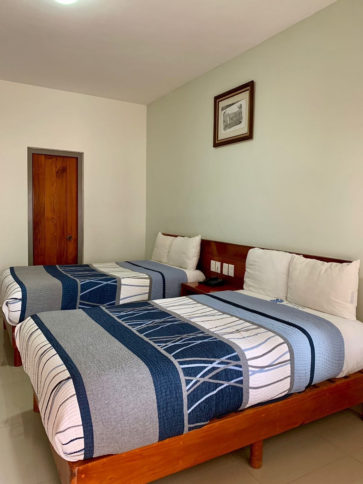 economy double room, multiple beds, non smoking | 1 bedroom, blackout curtains, free wifi, bed sheets