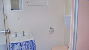Douche, papier toilette
