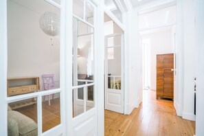 Apartment, 4 Bedrooms, Balcony, River View | Living area | Flat-screen TV - Estrela Neoclassical Apt River View (Lisbon)