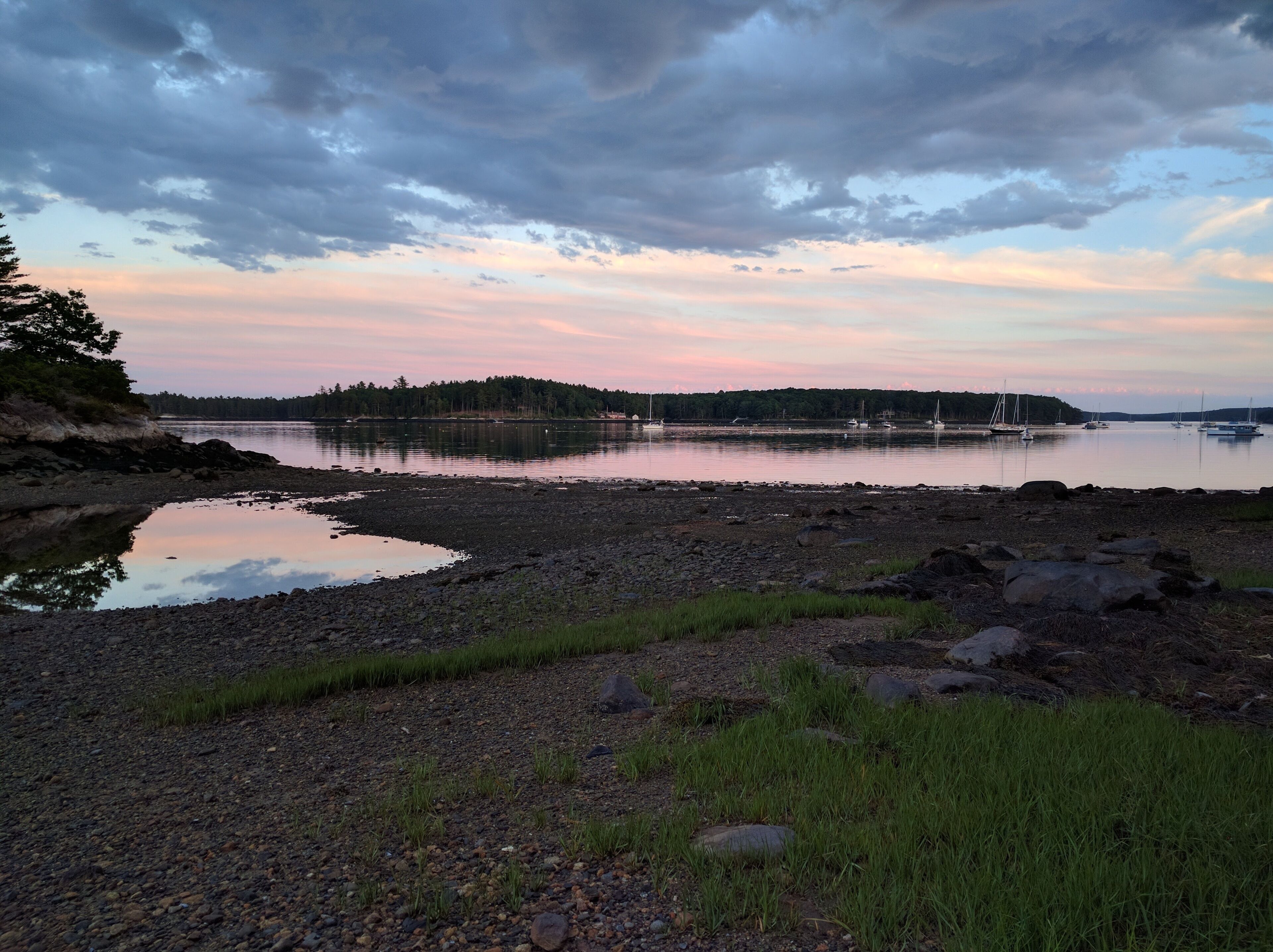 Welcoming vacation home offers a private setting on the water's edge