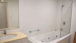 Shower, toilet paper