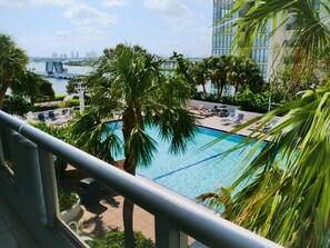 Condo, 1 Bedroom, Pool View (1245) | 3 bedrooms, free WiFi - The Grand Condos by GGM (Miami)