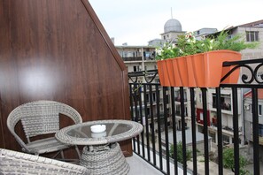 Doppel- oder Zweibettzimmer, Balkon | Balkon
