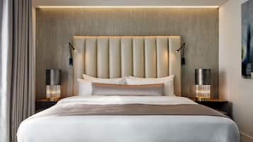 1 間睡房、埃及棉床單、高級寢具、羽絨被