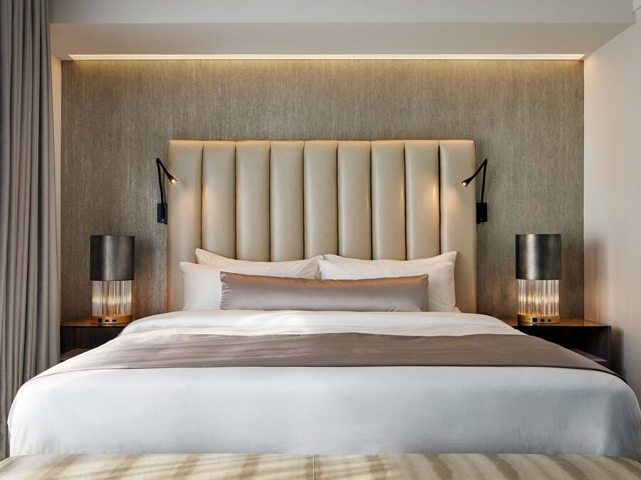 Sengetøy i egyptisk bomull, sengetøy av topp kvalitet og dundyner