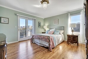 2 bedrooms, in-room safe, iron/ironing board, travel crib