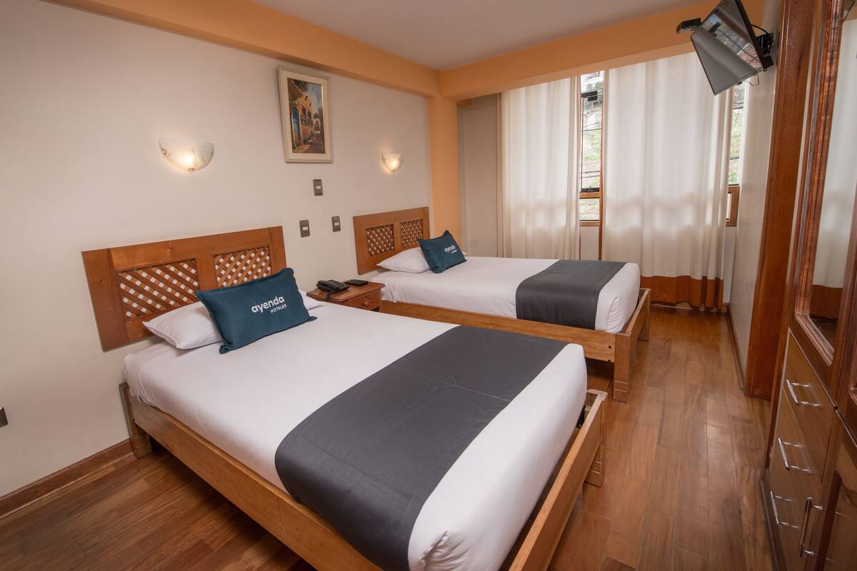 4 habitaciones y ropa de cama hipoalergénica