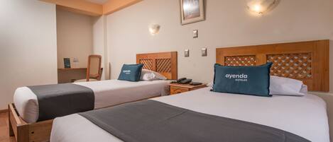 Twin Room | 4 bedrooms, hypo-allergenic bedding, in-room safe, desk