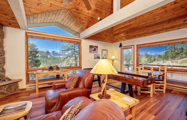 House, 3 Bedrooms | Living room | Fireplace - Tranquil Luxury Vacation At Windcliff 3 Bedroom Home by RedAwning (Estes Park)