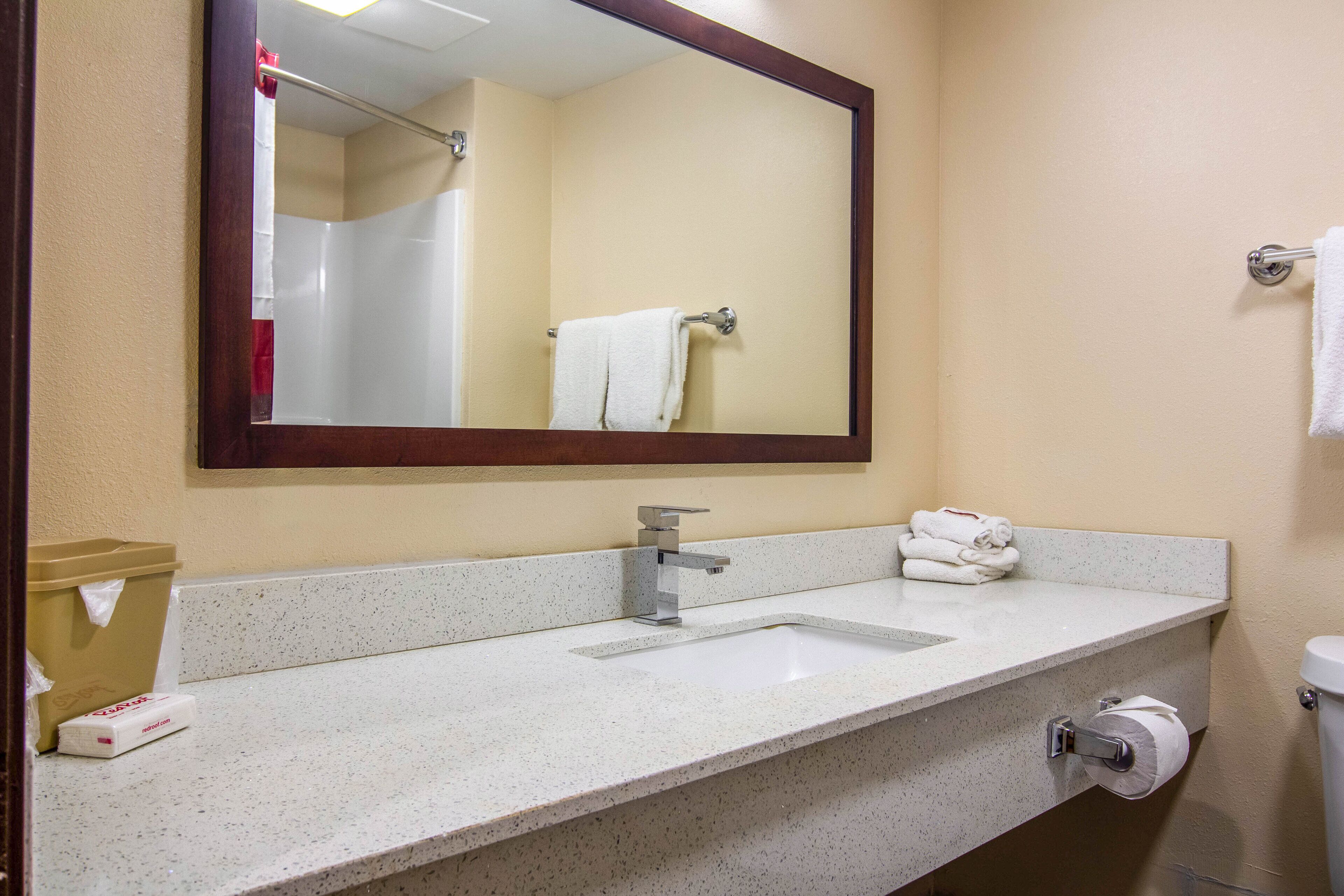 Free toiletries, towels
