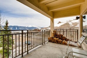 Condo, 2 Bedrooms | Balcony - View Of Red Mountain From 2 Br  2 Bedroom Condo - No Cleaning Fee! by RedAwning (Crested Butte)