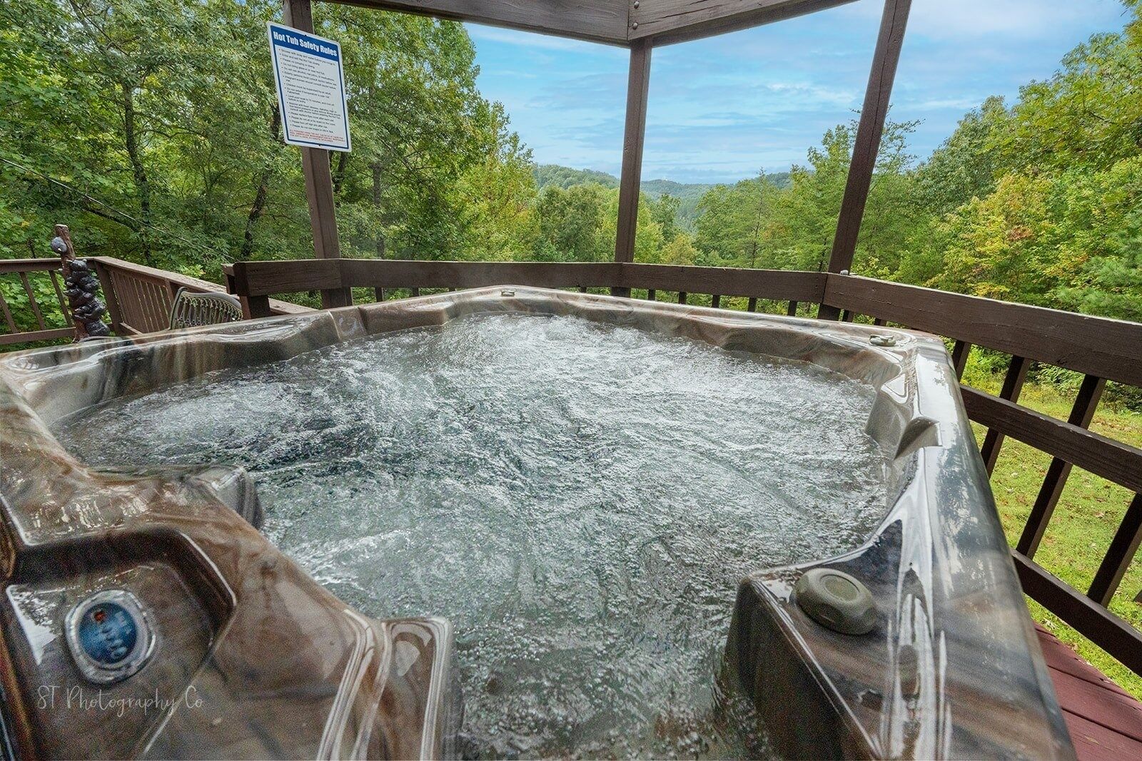 Bañera de hidromasaje exterior