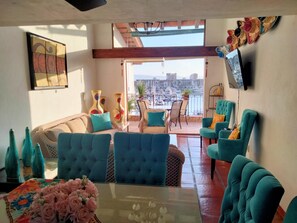 Living room - Penthouse María Bonita (Puerto Vallarta)