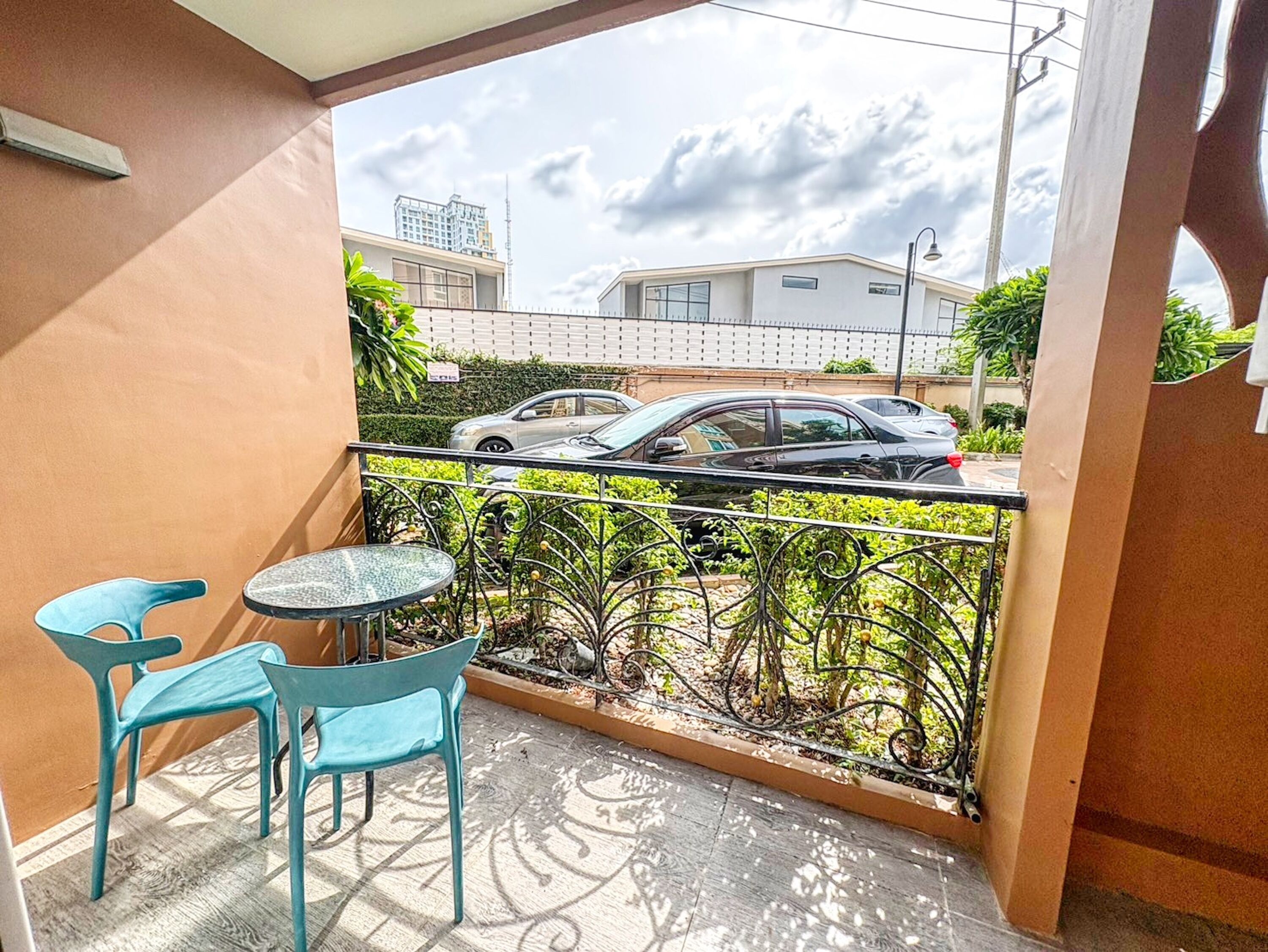 Deluxe Double Room, Garden View, Ground Floor | Terrace/patio