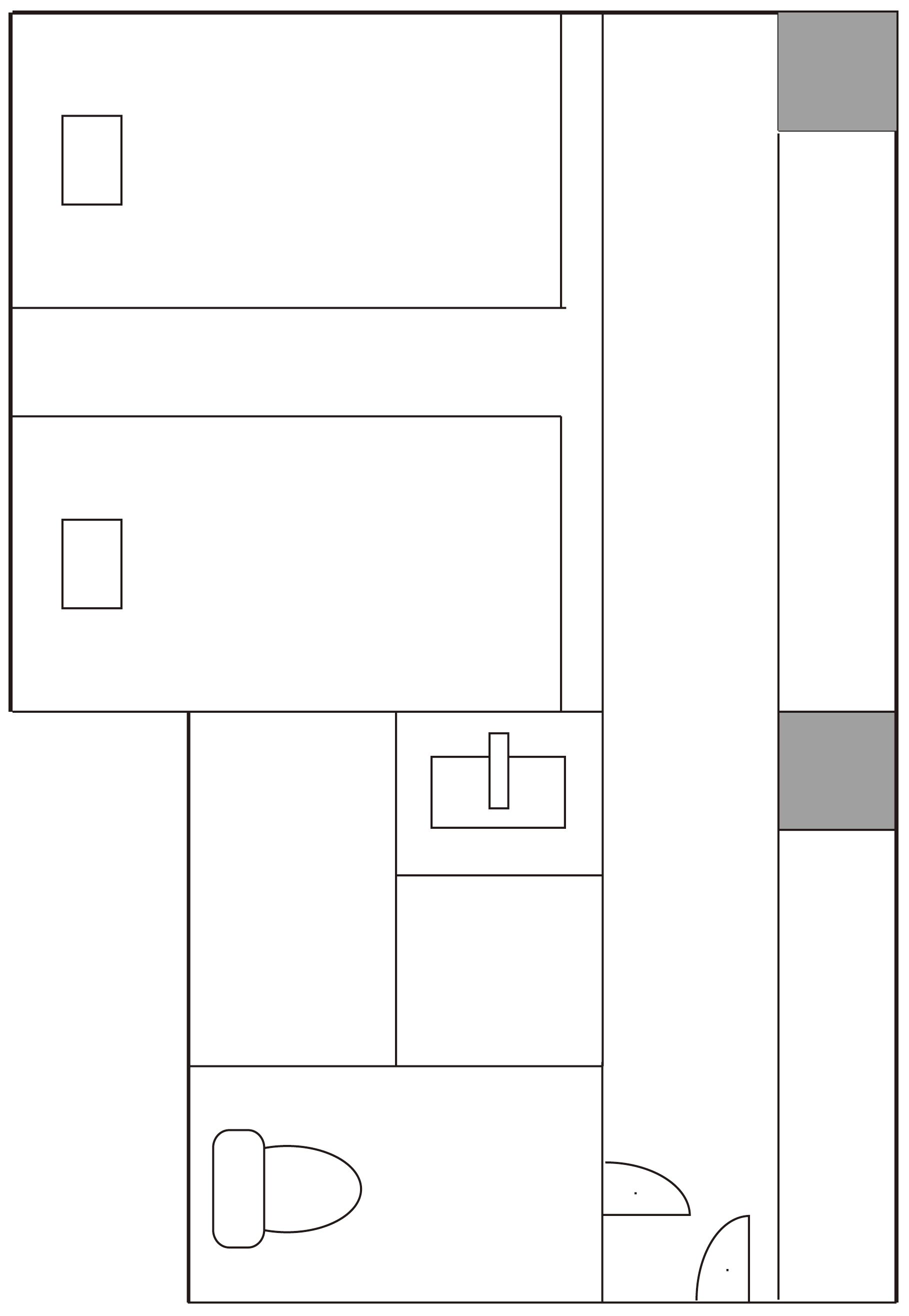 twin room, non smoking (17㎡) | 1 bedroom, in-room safe, desk, iron/ironing board
