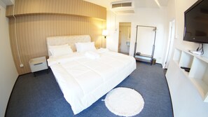 クラシック ヴィラ ベッド (複数台) 禁煙 | 遮光カーテン、可動式ベッド、WiFi (無料)、ベッドシーツ