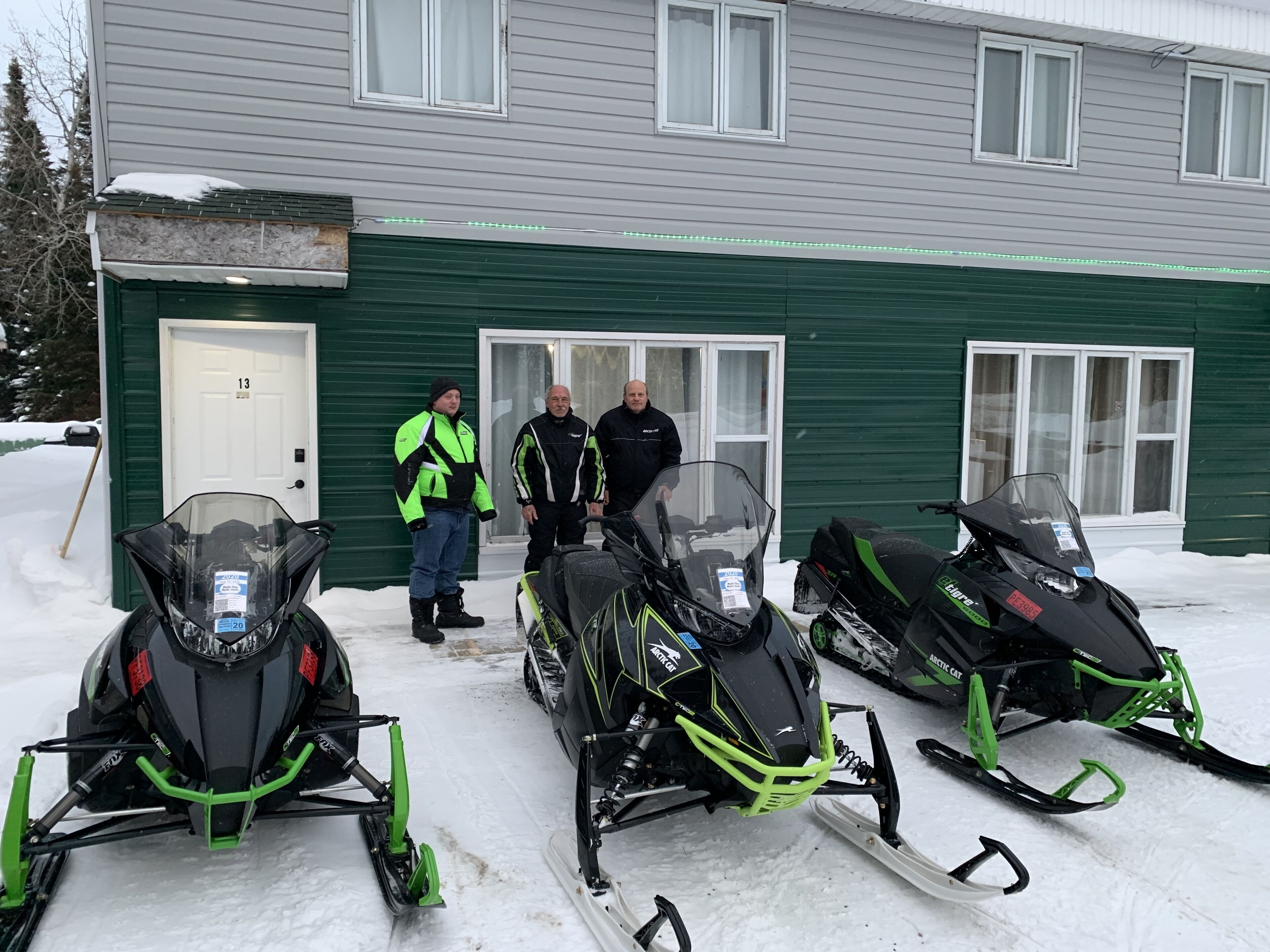 Façade de l’hébergement 