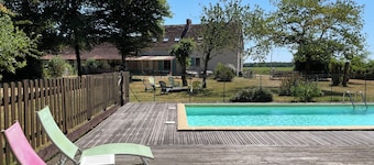 Large Gîte in the countryside. Find peace and quiet here. 