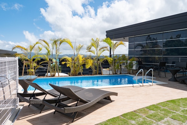 Alberca al aire libre