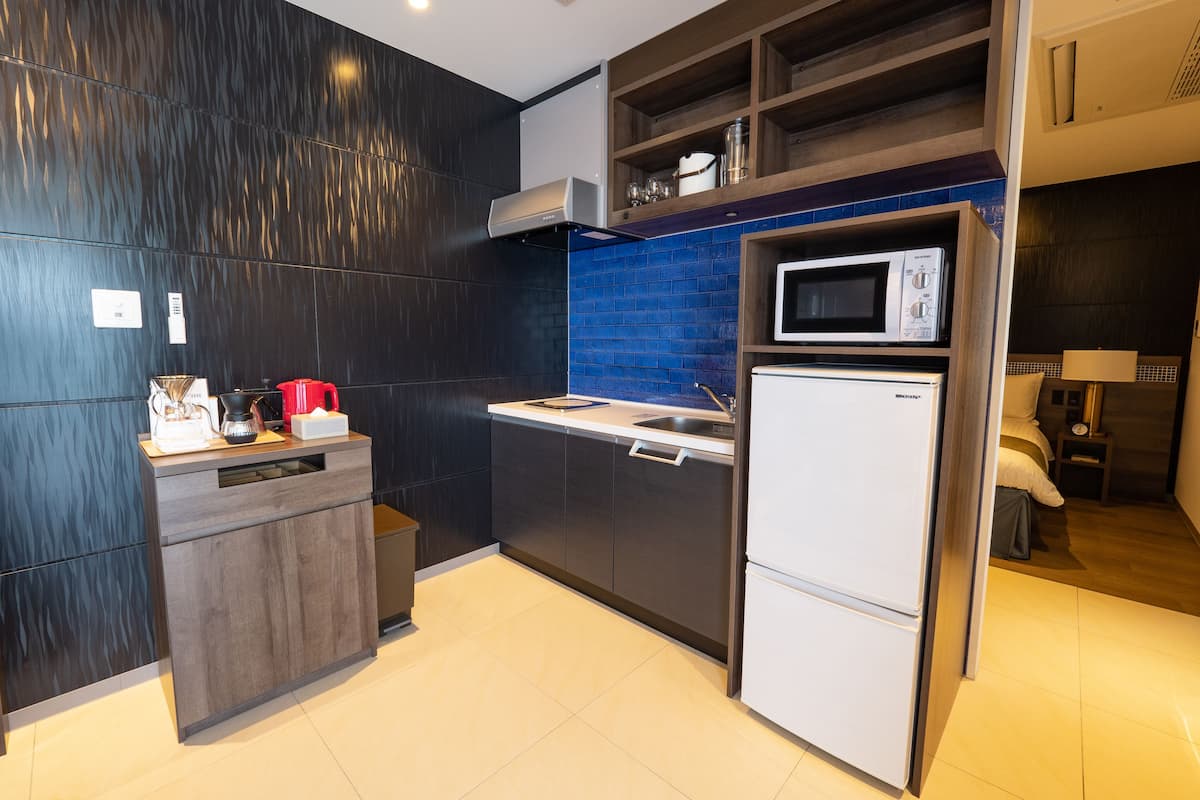 ocean view terrace c | private kitchen | fridge, microwave, stovetop, dishwasher