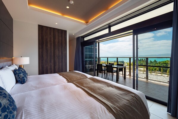 Ocean View Terrace Deluxe A | View from room - One Suite The Terrace (Nakijin)