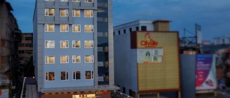 Façade de l’hébergement