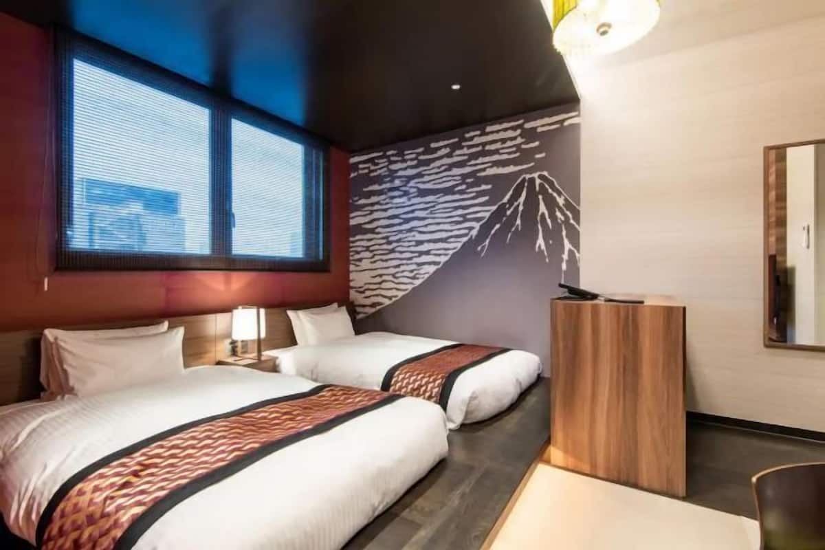 In-room safe, desk, laptop workspace, blackout curtains