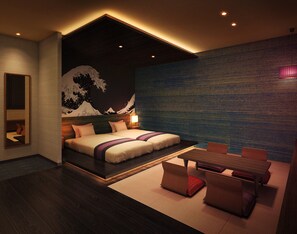 Habitación Deluxe con 2 camas individuales | Caja de seguridad en la habitación y escritorio