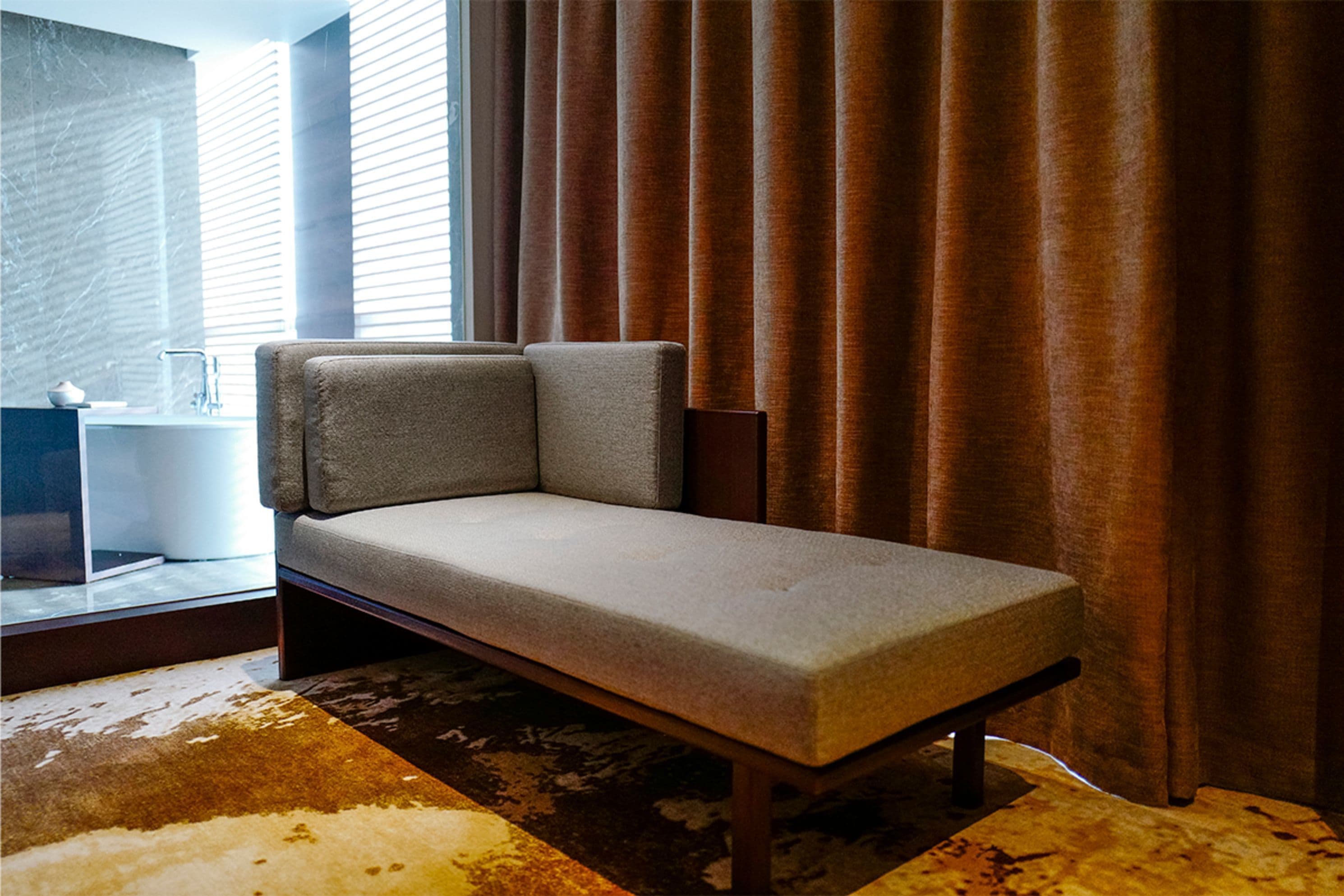 deluxe twin room | down duvets, in-room safe, desk, blackout curtains