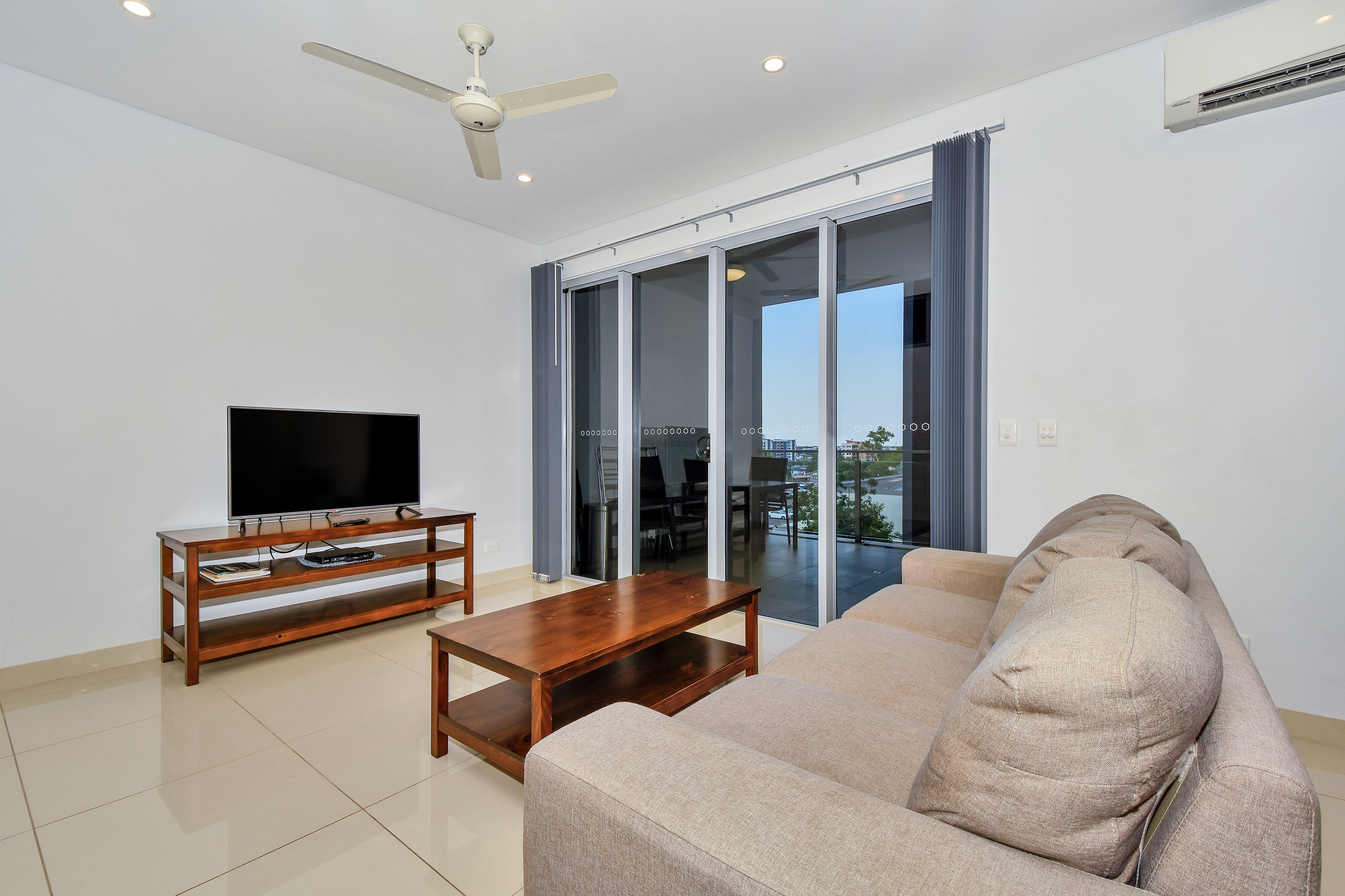 Deluxe Apartment, 2 Bedrooms | Living room | LED TV