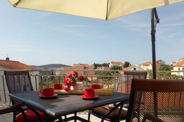 Superior Apartment, Terrace, Sea Facing (Crveni) | View from room