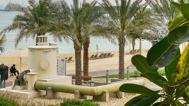 Aerial view - 2 bedroom apartment Palm Jumeirah (Dubai)