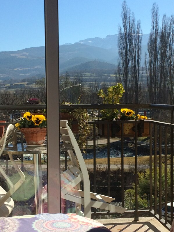 Vue depuis le balcon