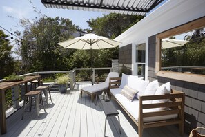 Balcony - Surf Bungalow at the Lazy Hummingbird (Summerland)