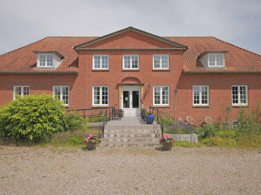Overnatningsstedets facade