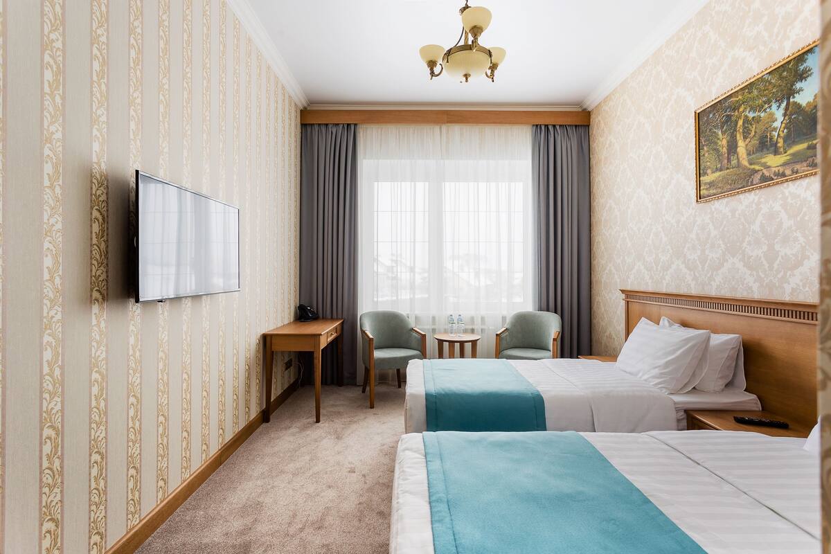 Standard Twin Room | 1 bilik tidur, meja, langsir/tirai gelap terus, kalis bunyi