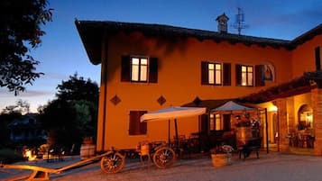 Front of property - evening/night