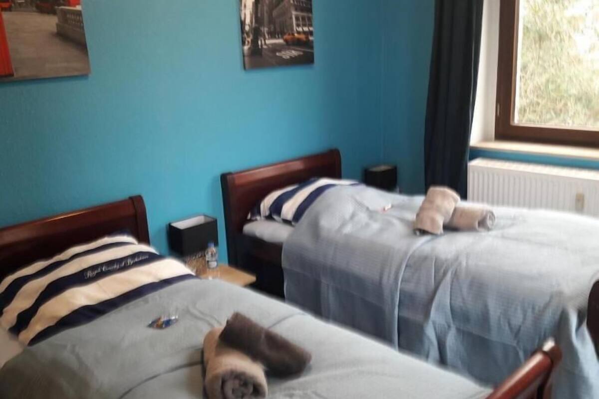 Desk, iron/ironing board, WiFi (free), bed sheets