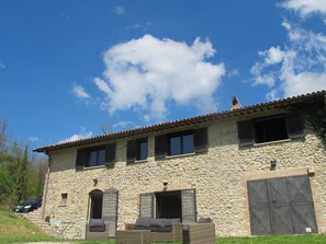 Fassade der Unterkunft