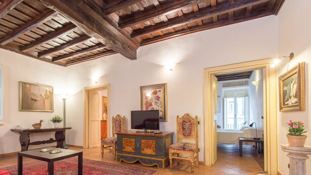 Apartment, 2 Bedrooms | Living area - RSH Trevi Fountain Apartment 2 (Rome)