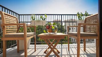 Triple Room, 1 Double Bed with Sofa bed | View from room