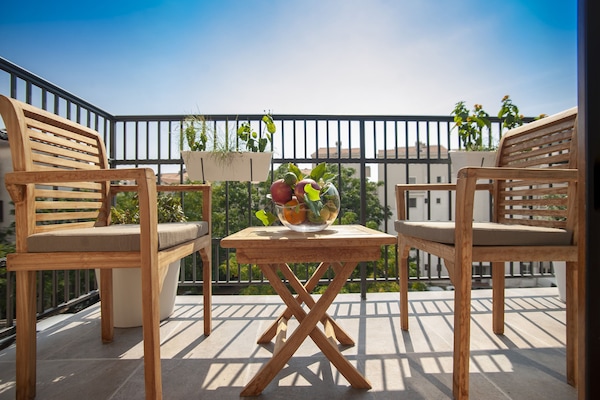 Triple Room, 1 Double Bed with Sofa bed | View from room